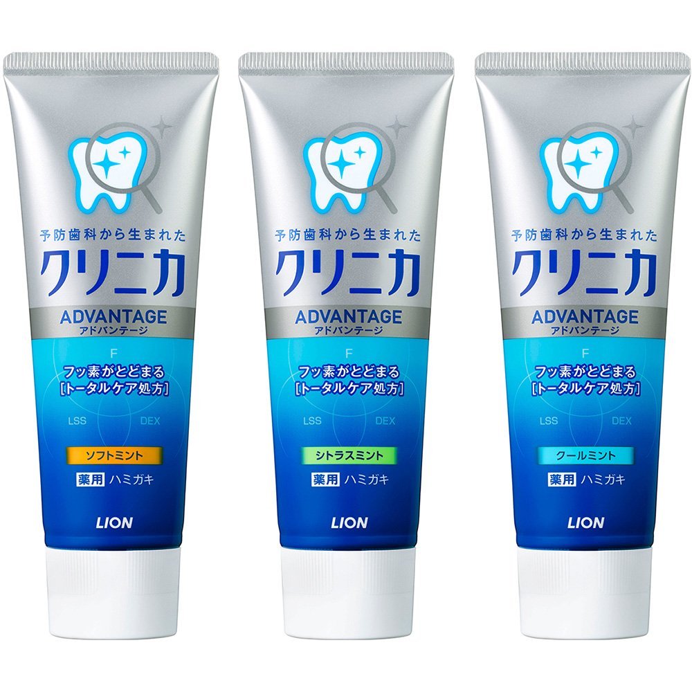 Teeth Whitening Japan - 3PCS Japan Lion Clinica Mint Zahnpasta
