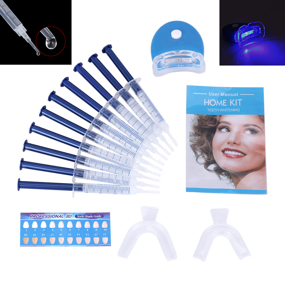 Teeth Whitening Gels - 1 Satz Zahnaufhellung 44 % Peroxid