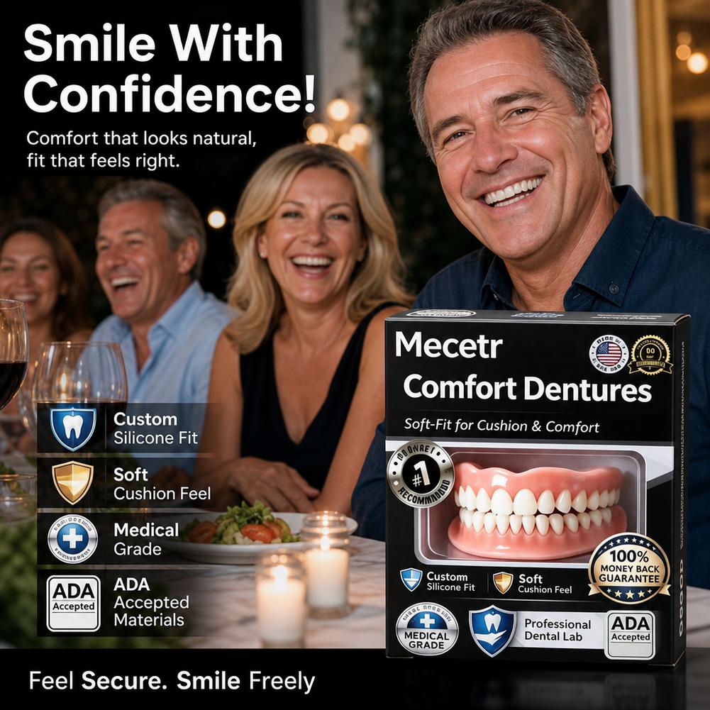 Teeth Whitening Instant - Verbesserte Natürliche Zahnprothesen Obere & Untere