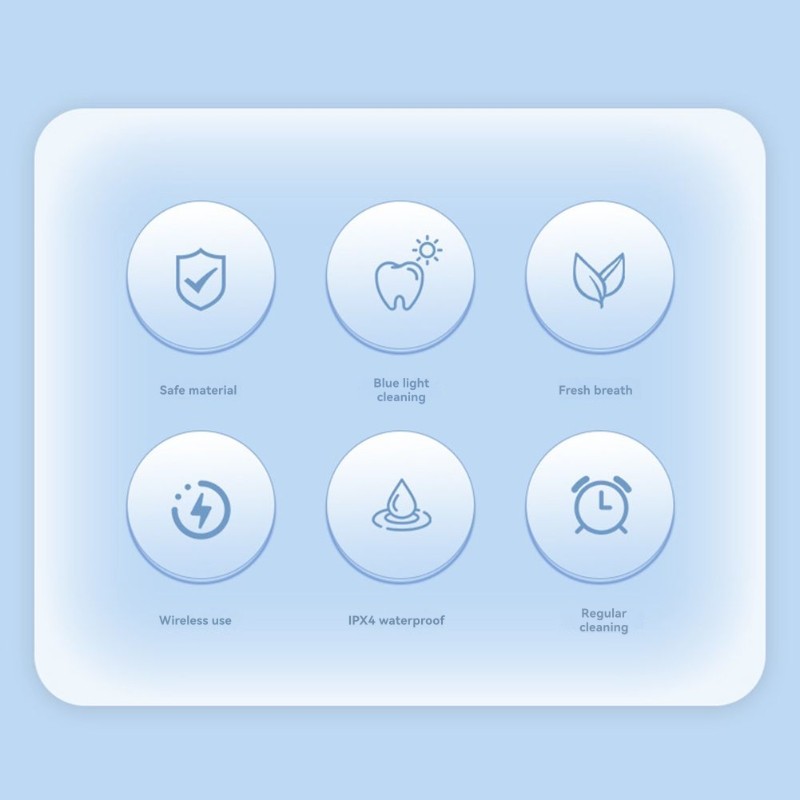 U-förmige elektrische Zahnbürs – Teeth Whitening Gum Bewertung und Preis