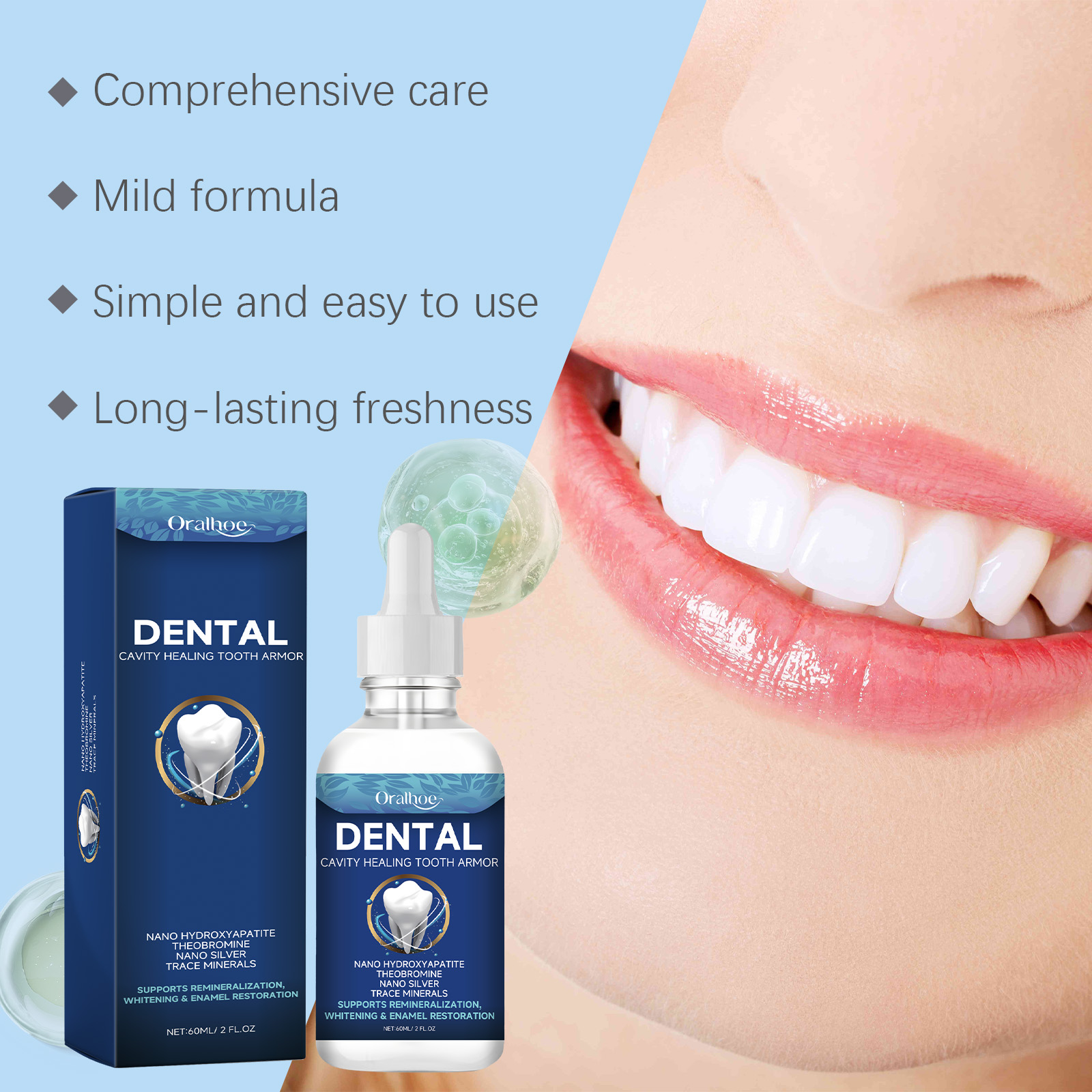 Oralhoe Zahnaufhellungs-Serum  – Teeth Whitening Gum Bewertung und Preis