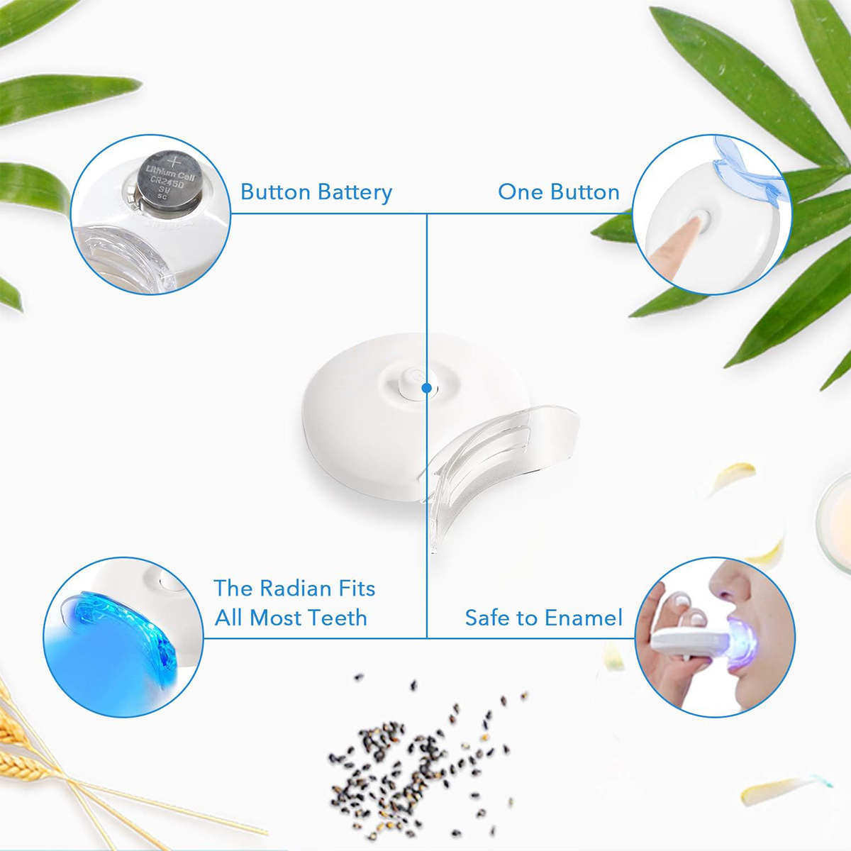 Zahnaufhellungs-Set – 5 x LED- – Teeth Whitening Gels Bewertung und Preis