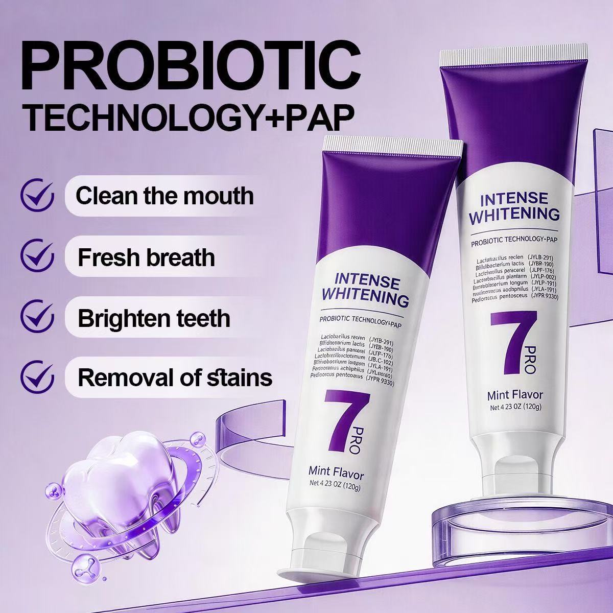7-Pro Probiotische Zahnaufhell – Teeth Whitening That Works Bewertung und Preis