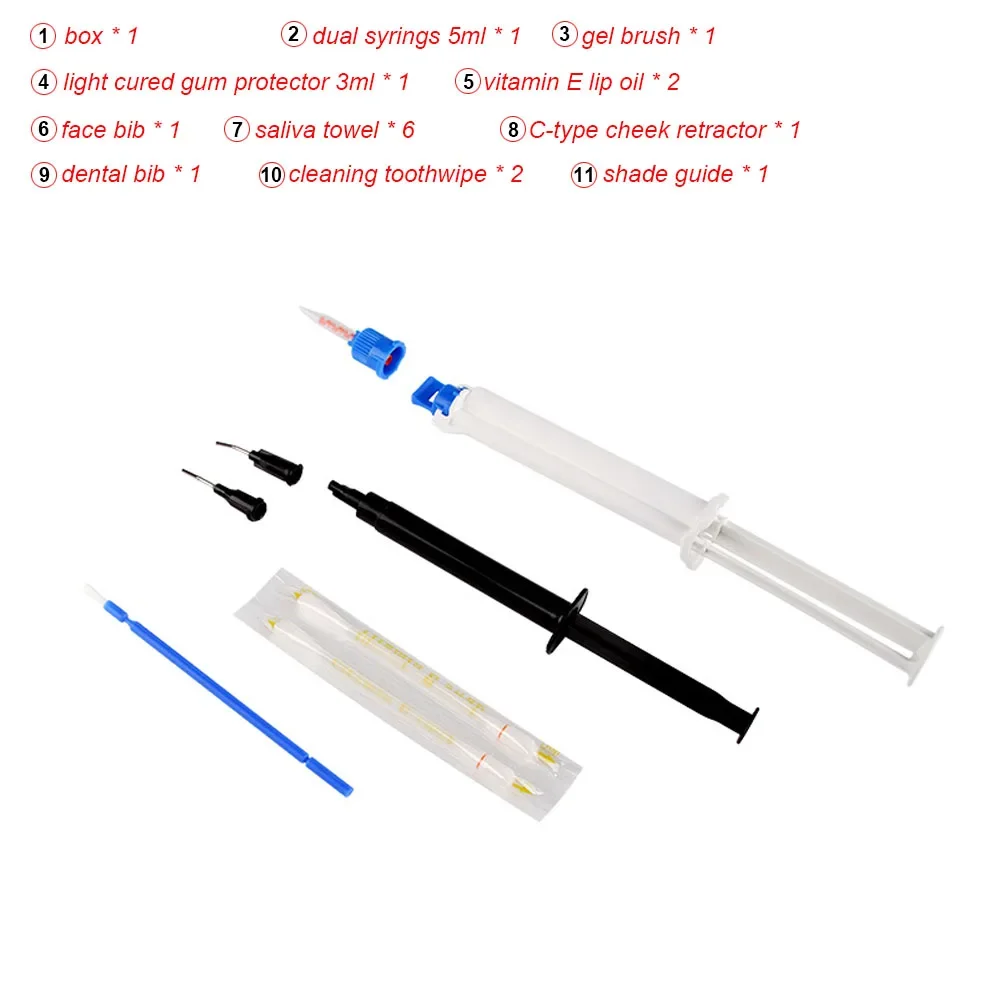 Zahnarzt Klinik Zahnaufhellung – Teeth Whitening Gel Syringes Bewertung und Preis