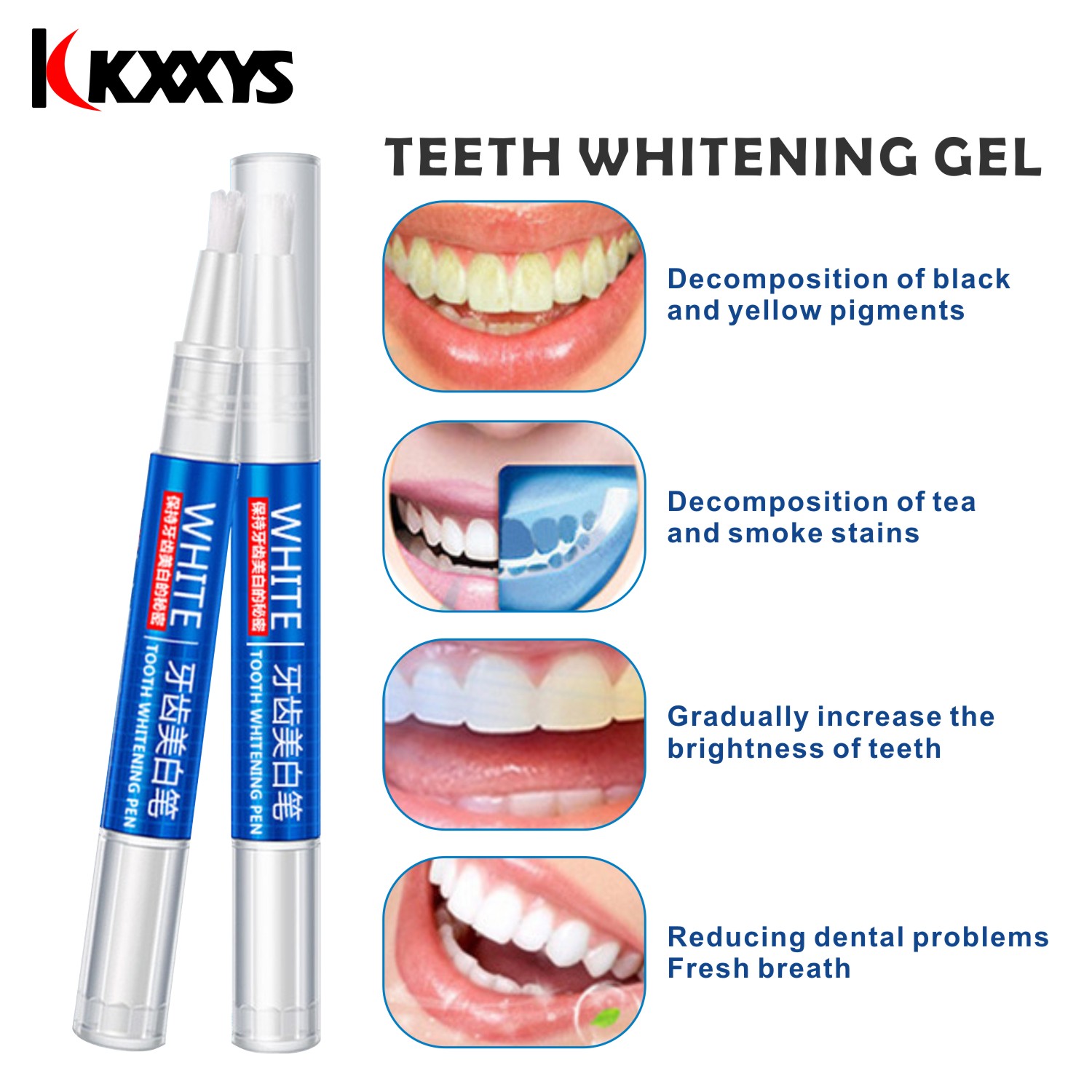2 stücke * 3ml Beliebte White  – Teeth Whitening Pen Bewertung und Preis