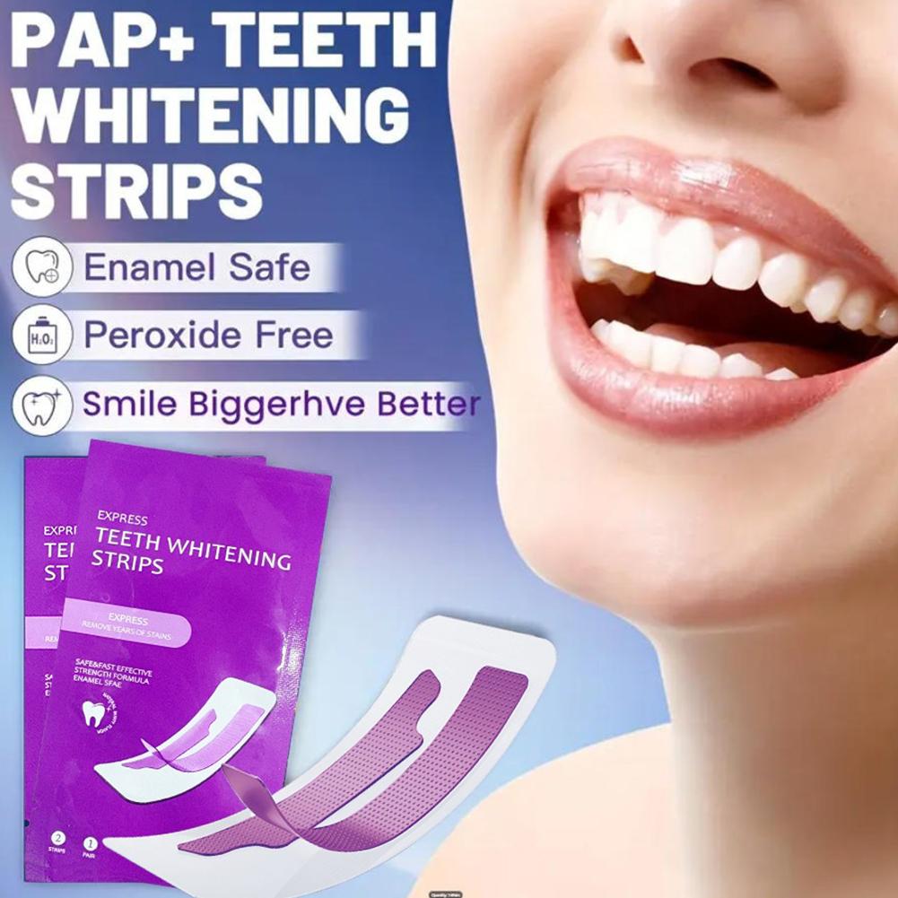 Lila Zahnaufhellungsstreifen o – Teeth Whitening Instant Bewertung und Preis
