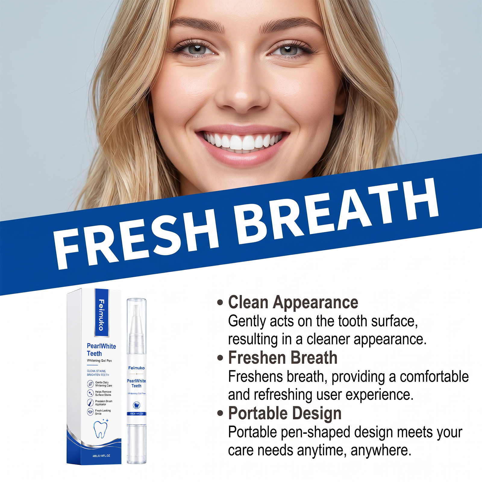 Tragbarer Zahnaufhellungs-Gels – Teeth Whitening Pen Bewertung und Preis