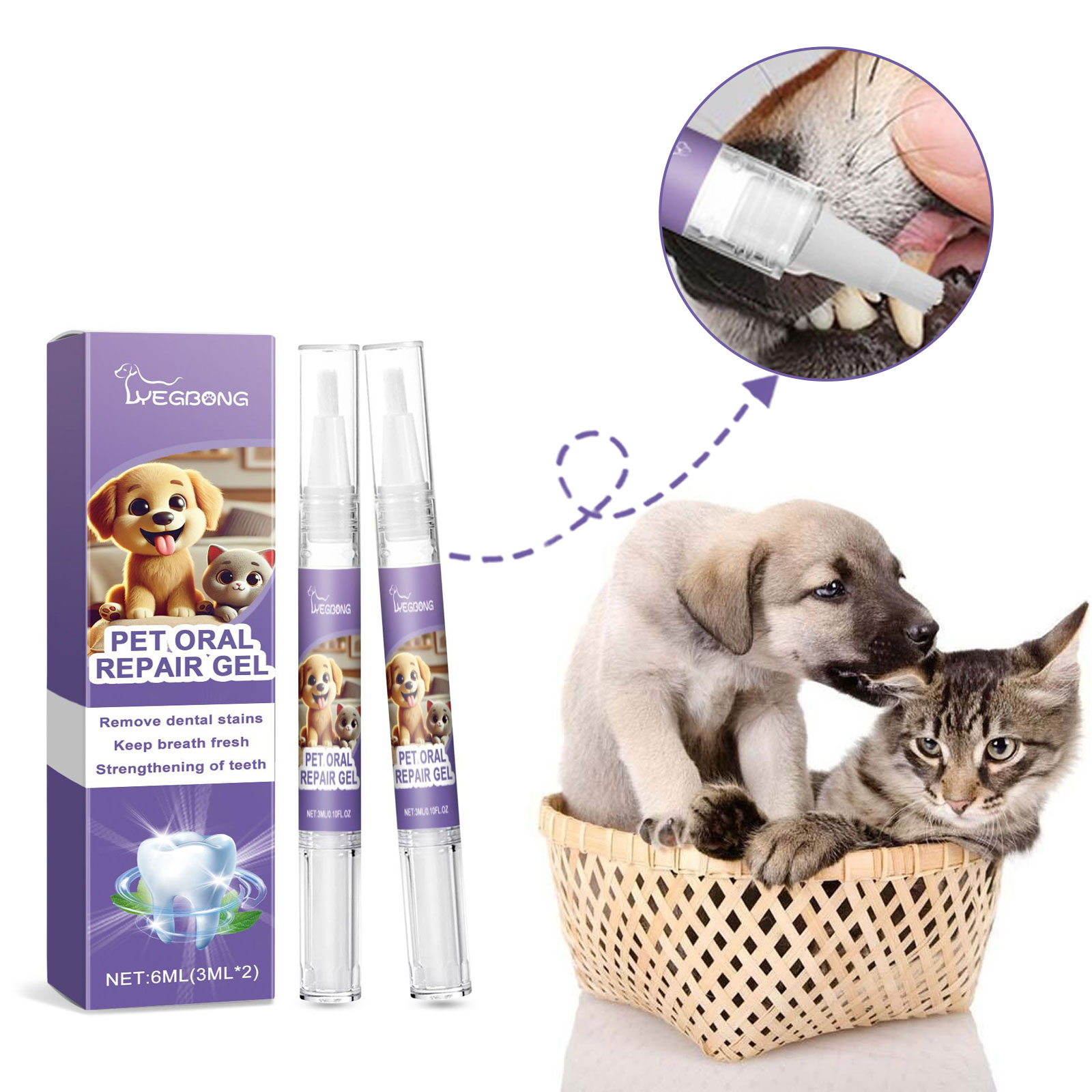 12 stücke Pet Zahnbürste Stift – Teeth Whitening Pen Bewertung und Preis