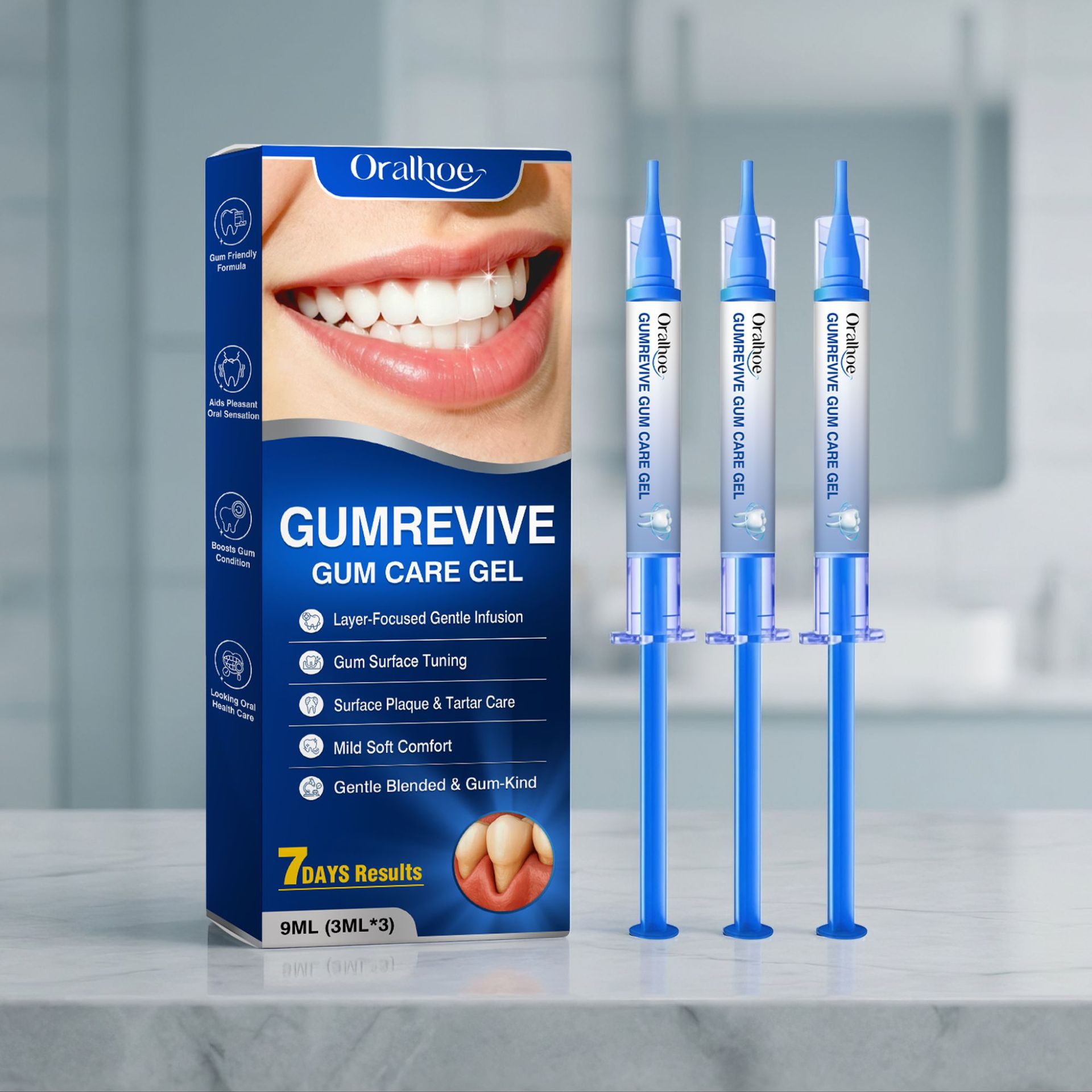 Zahnpflegegel 3 Stück 9ml Mund – Teeth Whitening Gel Syringes Bewertung und Preis