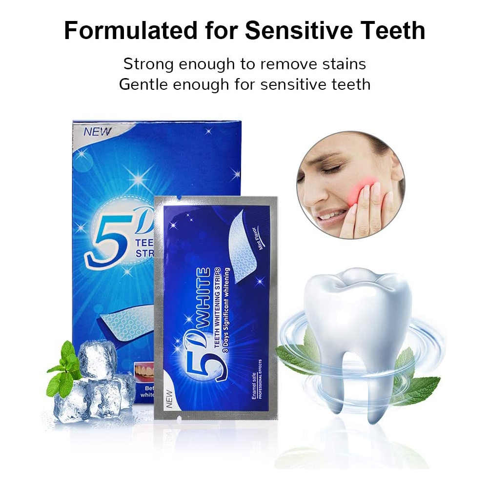 5D Weiße Zahnweißstreifen, Auf – Teeth Whitening Ai Bewertung und Preis